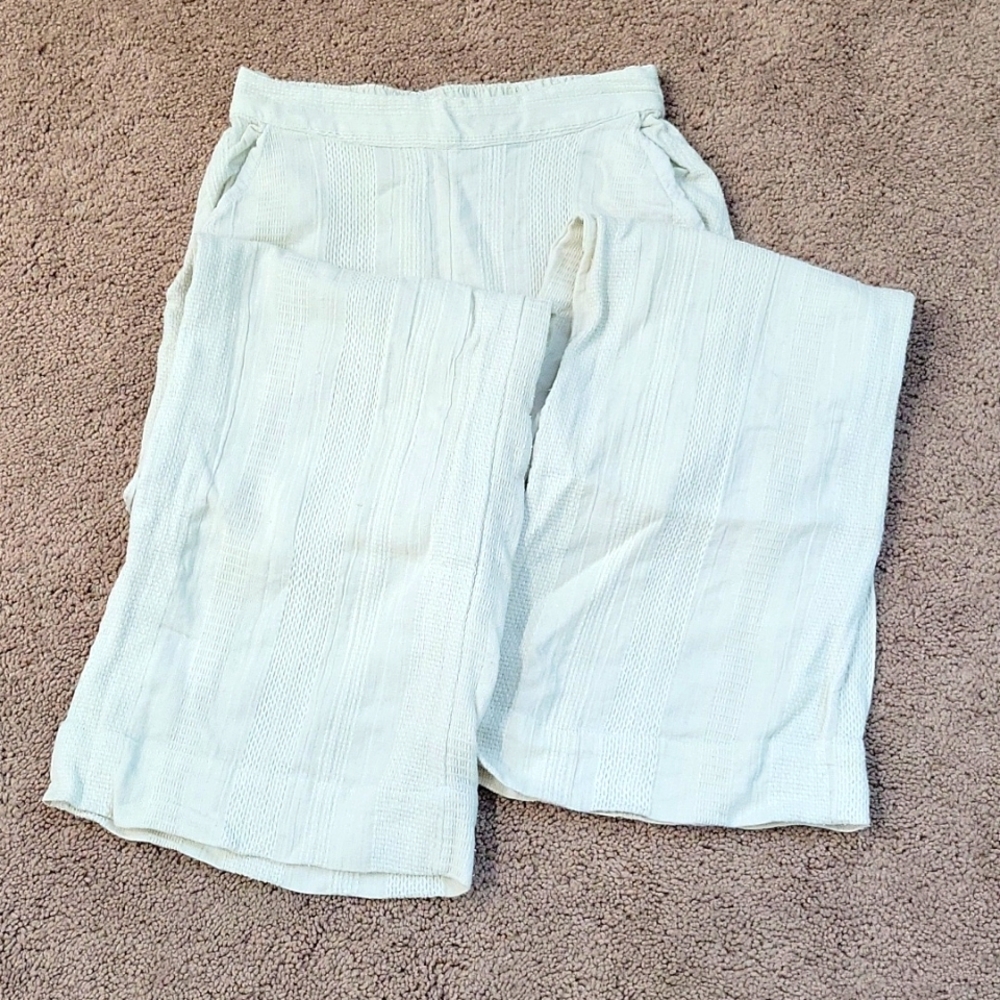 Free People Cream Yoga Pants size XS
